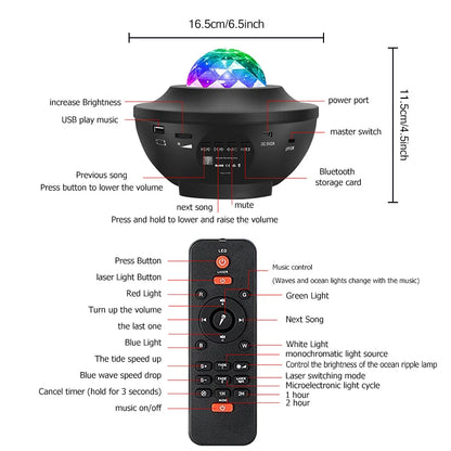 RGB Galaxy Projector